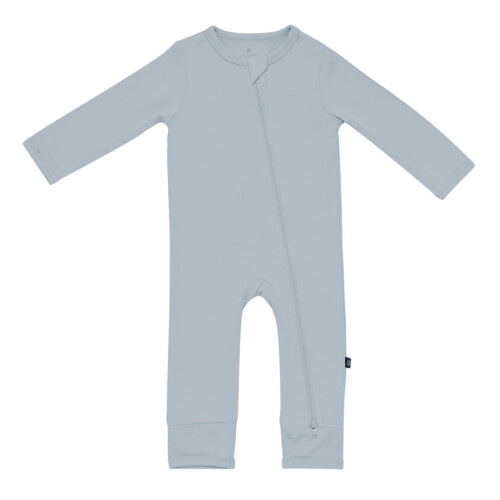 Kyte Baby Romper in Fog - Fog  3-6 months