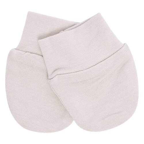 Kyte Baby Scratch Mitten in Oat - Oat  Infant