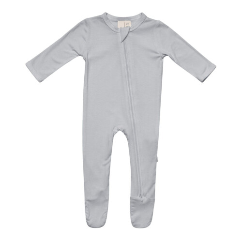 Kyte Baby Zippered Footie in Storm - Storm  3-6 months