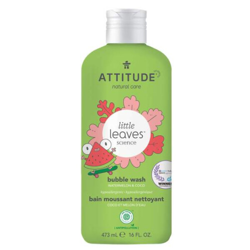 Attitude Little Leaves Bubble Bath Watermelon & Coconut 473ml