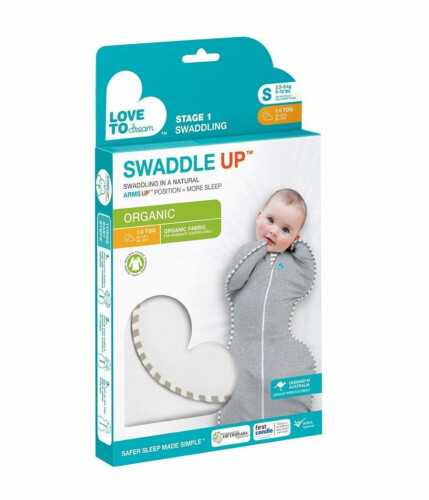 Love To Dream Swaddle UP Organic Cream - Newborn 1.0 Tog