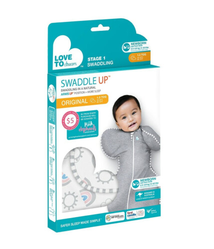 Love To Dream Swaddle UP Rainbow - Newborn 1.0 Tog