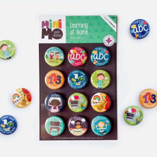 Minimo Learning at Home - 12 magnets