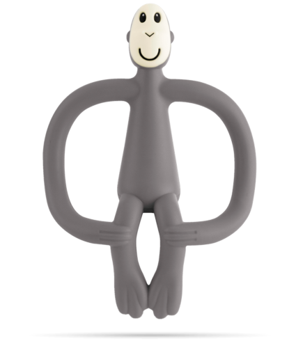 Matchstick Monkey Teething Toy-Grey