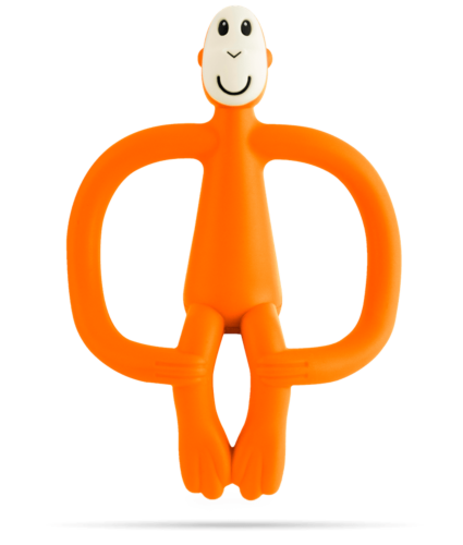 Matchstick Monkey Teething Toy-Orange