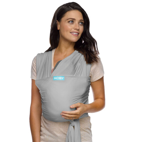 Moby Classic Baby Wrap Stone Grey