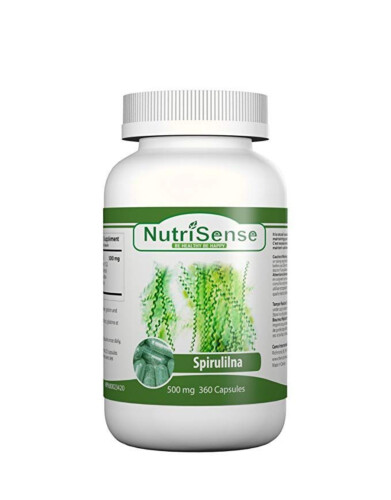 Nutrisense Spirulina 500mg 360Capsules