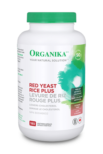 Organika Red Yeast Rice Plus 180 Vcaps @