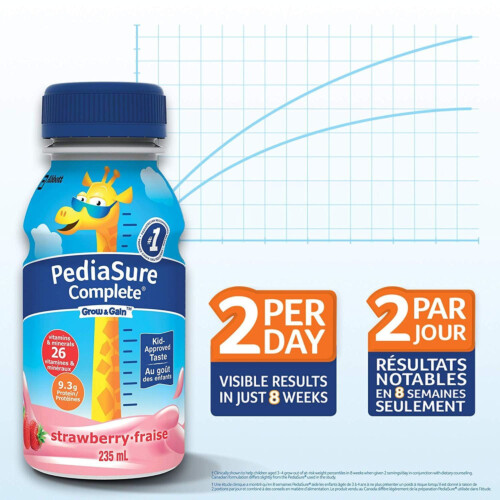 Pediasure Complete Strawberry 235ml (Plastic Bottle)