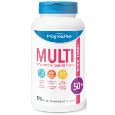 Progressive MultiVitamins for Women 50+ 120 Capsules @