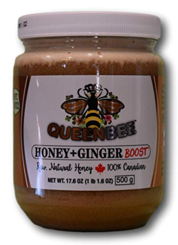 QueenBee Honey+Ginger Boost 500g
