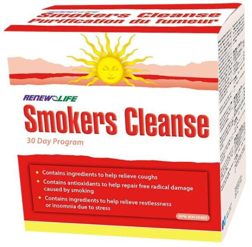 Renew Life Smokers Cleanse 30 Day Program*****Discontinued