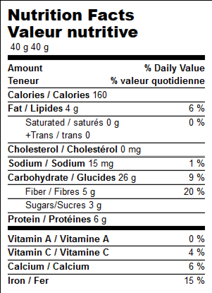 Dan D Pak Instant Goji Omega Oatmeal 40g (12 per Pack)