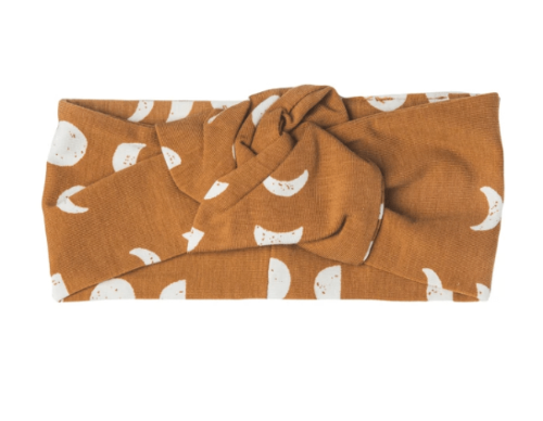 Loulou Lollipop Knotted Headband 2.0 - Moon (6 -12 Months)