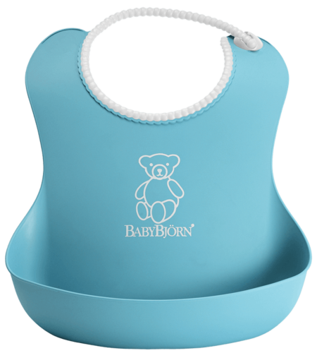 BabyBjorn Soft Bib - Turquoise 4 Months+
