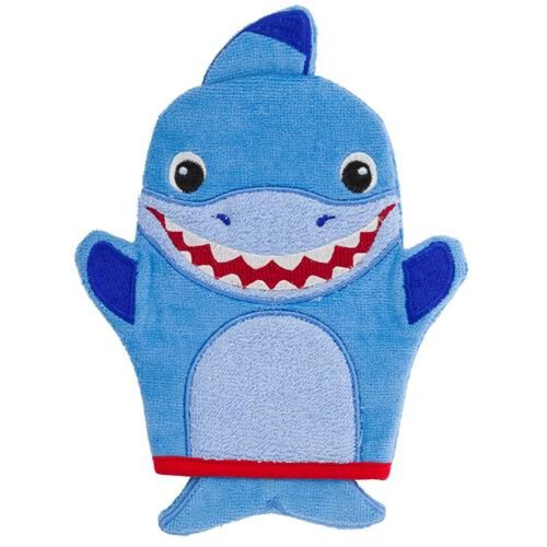 Stephen Joseph Bath Mitts - Shark