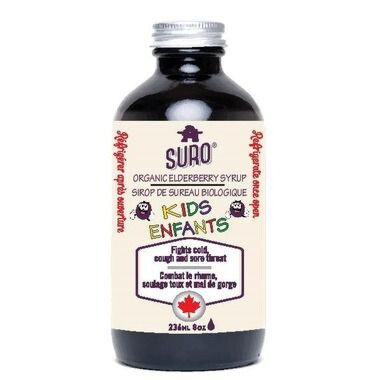 Suro Organic Elderberry Syrup Kids 236ml @