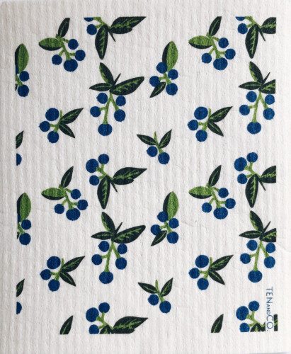 Ten and Co. Wild Blueberry Sponge Cloth