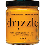 Drizzle Turmeric Gold Raw Honey 350g