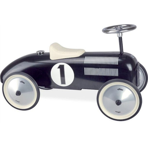 Vilac Vintage Ride-on Metal Car - Black