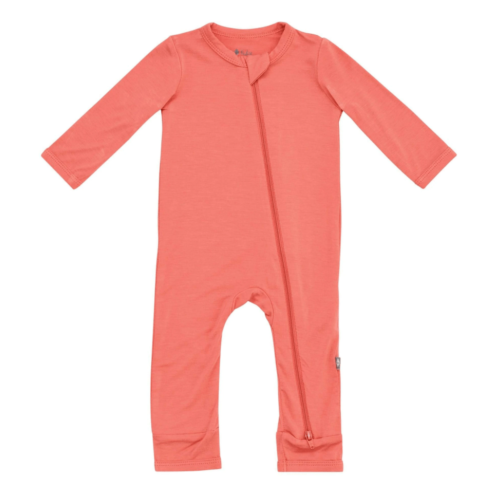Kyte Baby Zippered Romper in Melon 12-18 months