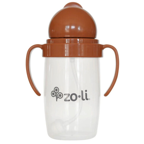Zoli BOT 2.0 Straw Sippy Cup 10oz 295ml - Copper Dust