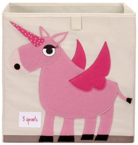3 Sprouts Storage box unicorn