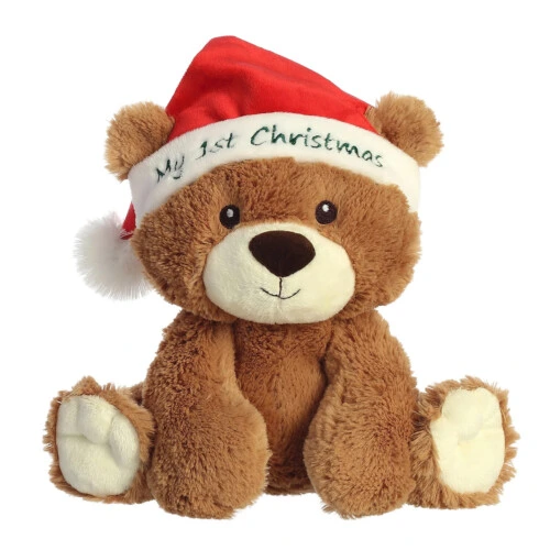 Aurora My First Christmas Bear 10in