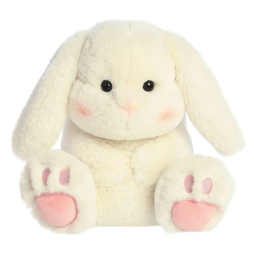 Aurora Toe Bean Besties Bunny - Cream 9In
