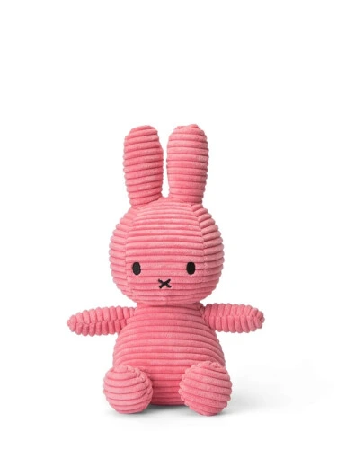 Bon Ton Toys Miffy Sitting Corduroy Bubblegum Pink - 23cm - 9''