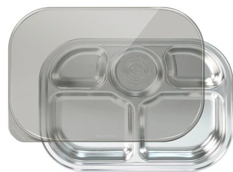 Grosmimi Stainless Steel Baby Food Tray - 5 Compartments