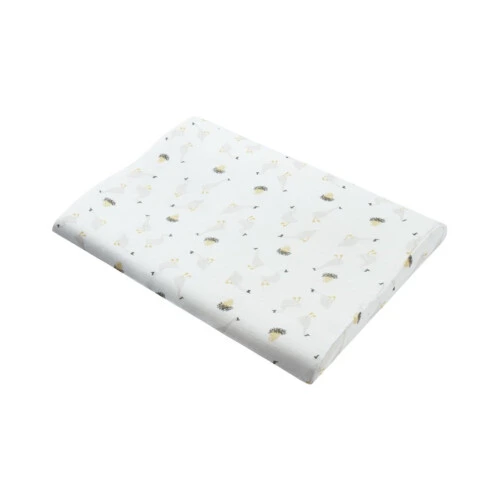 Nest Designs Bamboo Toddler Pillow with Pillowcase (Small) - The Goose & The Golden egg
