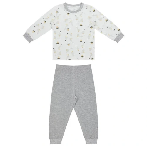 Nest Designs Bamboo Two-Piece Long Sleeve PJ Set - The Goose & The Golden egg - 2T-3T