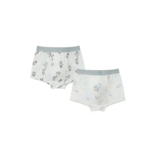 Nest Designs Boys Boxer Briefs Underwear (2 Pack) - To Inifinity! - 4T-5T