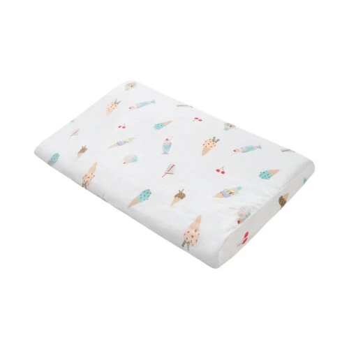 Nest Designs Foam Pillow With Pillowcase (Bamboo Jersey) - Ice Cream Summer S