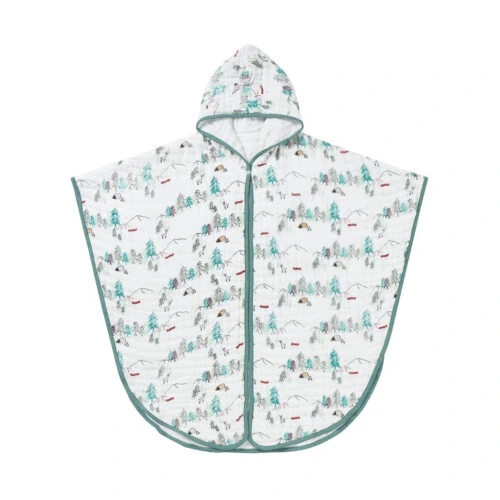 Nest Designs Hooded Toddler Towel (Organic Cotton) - Happy Trails
