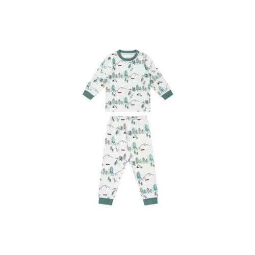 Nest Designs Long Sleeve Two-Piece PJ Set - Happy Trails - 2T-3T