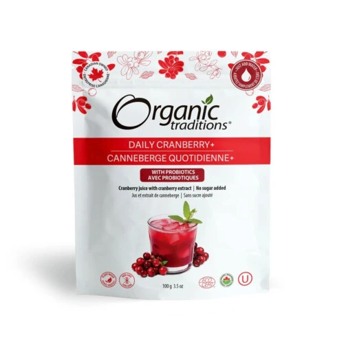 Organic Traditions Daily Cranberry+ 100g 3.5oz