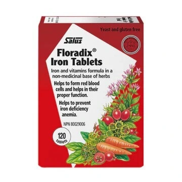 Salus Floradix Iron Tablets 120tablets @