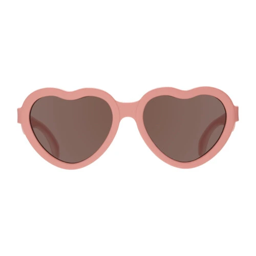 Babiators Heart Non-Polarized Mirrored Sunglasses - Can't Heartly Wait - 3-5 Years