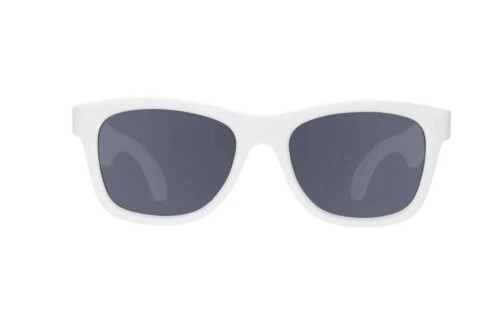 Babiators Keyhole Non-Polarized Sunglasses - Wicked White - 0-2 Years