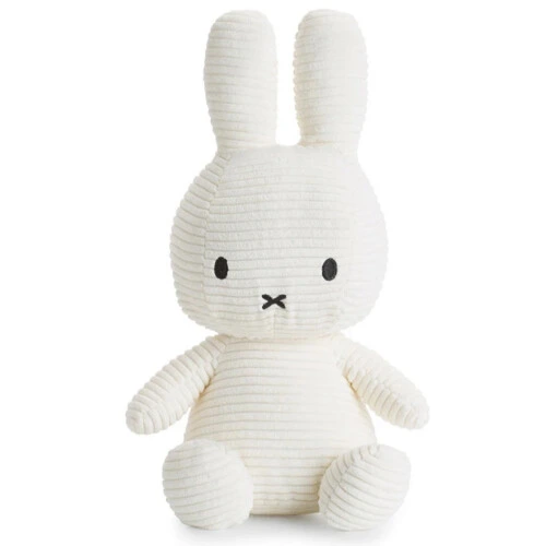 Bon Ton Toys Plush Miffy ECO Corduroy Offwhite 13"