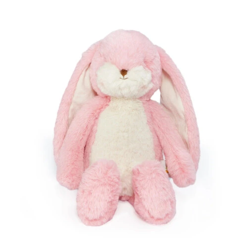 Bunnies By The Bay Little Floppy Nibble 12" Bunny - Coral Blush