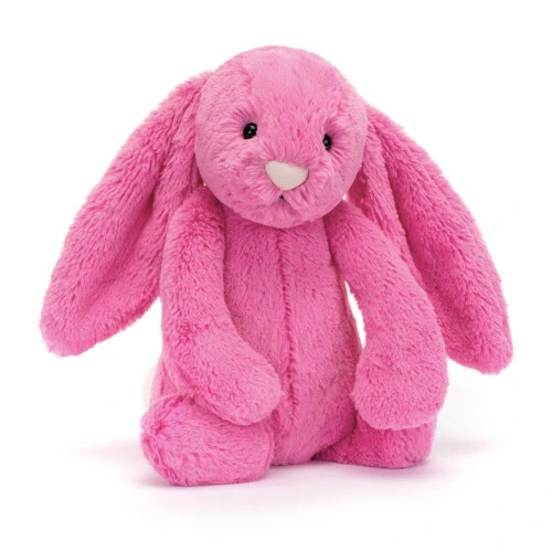 JellyCat Bashful Hot Pink Bunny Small