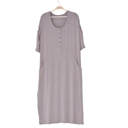 Kyte Baby Women's Lounge Dress in Mushroom - Mushroom  M