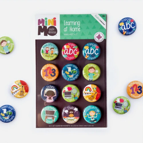 Minimo Learning at Home - 12 magnets