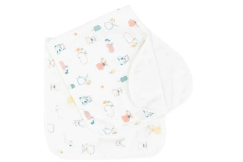 Nest Design Burp 'n Bib (2 Pack) - Moo Cow