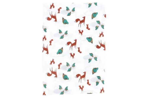 Nest Designs Bamboo Swaddle Blankie (Single) - Fox Tots