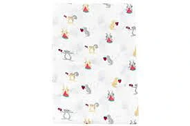 Nest Designs Bamboo Swaddle Blankie Single - Squirrely 120X120