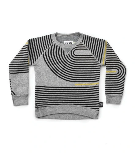 Nununu Spiral Sweatshirt - Heather Grey